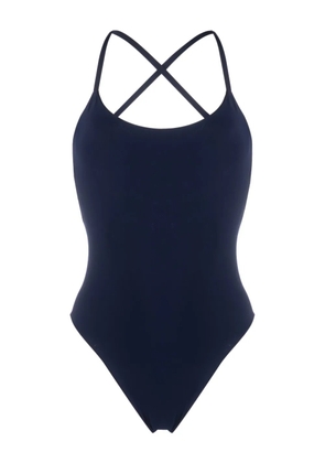 LIDO criss-cross straps one-piece - Blue
