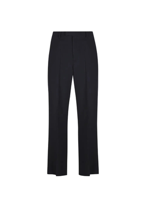 Valentino Garavani pressed-crease wool trousers - Blue