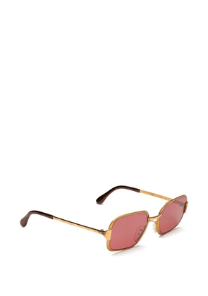 Fortela Marwitz square-frame sunglasses - Gold