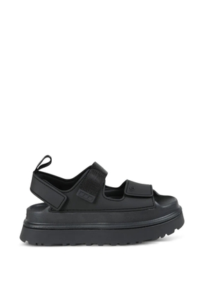 UGG GoldenGlow touch-strap sandals - Black