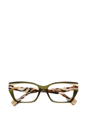 Etnia Barcelona Mixuran04 cat-eye glasses - Green