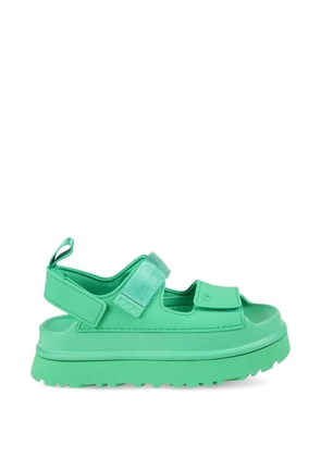 UGG GoldenGlow touch-strap sandals - Green