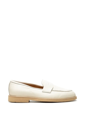 CHUCKIES leather loafers - White