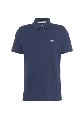 Barbour logo-embroidered lightweight polo shirt - Blue