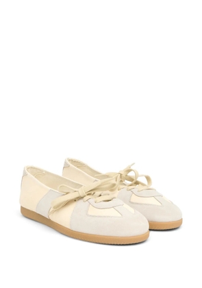Maison Margiela Replica panelled ballet flats - White