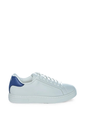 Armani Exchange leather sneakers - White