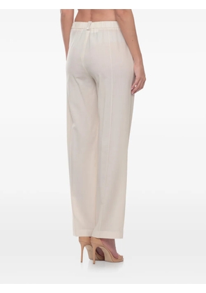 Fabiana Filippi Gubbio elasticated-waist trousers - White