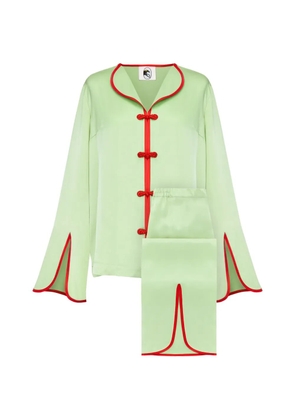 Sleeper Louis Chinoiserie pajama set - Green