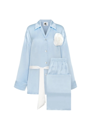 Sleeper The Rose Oversized pajama set - Blue