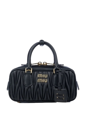 Miu Miu medium Arcadie leather tote bag - Black