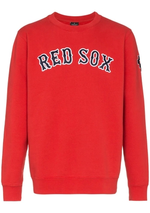 COUNTY OF MILAN Sox embroidered cotton sweater