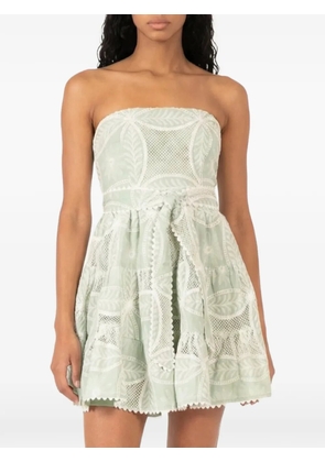 Poupette St Barth Christine bandeau dress - Green