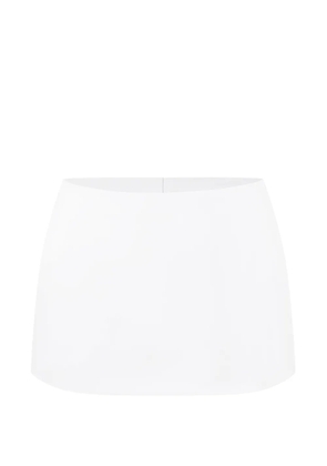 Stolen Stores low-waist mini skirt - White