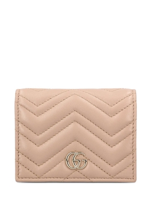 Gucci GG Marmont quilted wallet - Neutrals