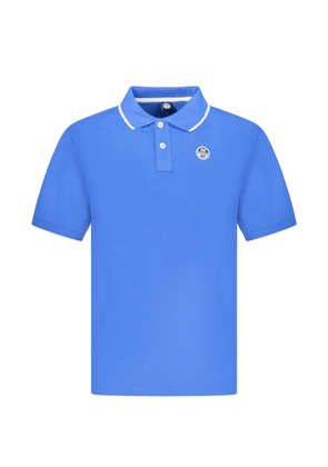 North Sails logo-embroidered polo shirt - Blue