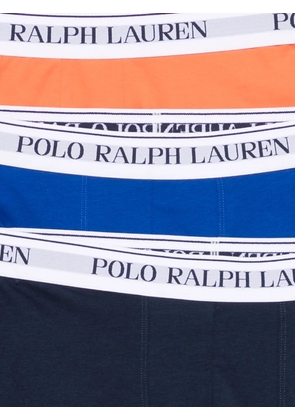 Polo Ralph Lauren logo-waistband boxers set of three - Orange