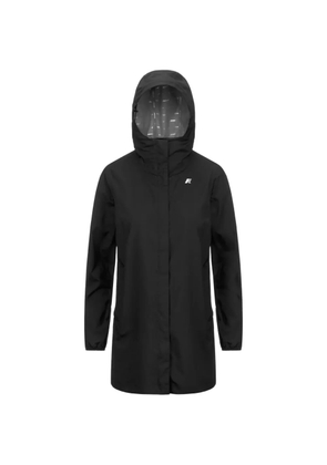 K-Way Sophie hooded parka coat - Black