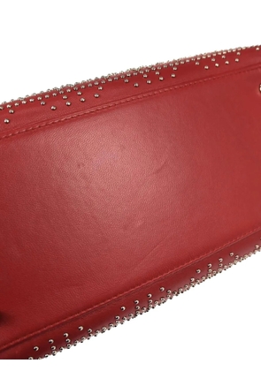 Christian Dior Pre-Owned 2003 Cannage studded Lady Dior handbag - Red