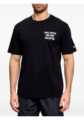 MC2 Saint Barth slogan-print T-shirt - Black