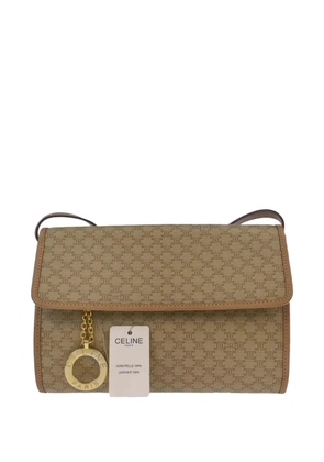 Celine Pre-Owned 1990-2000s Macadam shoulder bag - Neutrals