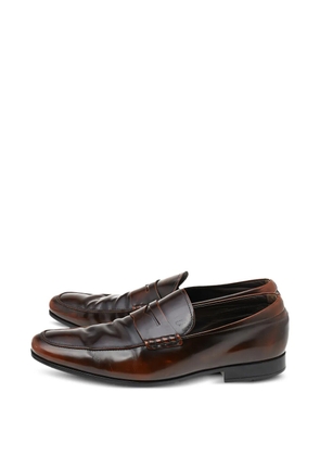 Tod's Penny leather loafers - Brown