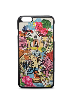Dolce & Gabbana Pre-Owned Marbella leather phone case - Pink