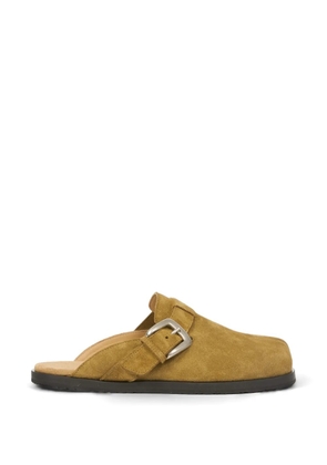 Maison Margiela Tabi buckle-fastening mules - Brown