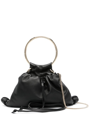 Chloé Arlène metallic-handle leather tote bag - Black