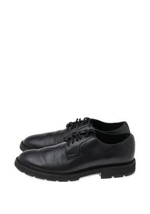 Tod's Vintage lace-up leather oxfords - Black