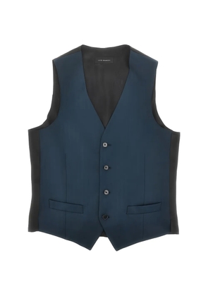 Luigi Bianchi single-breasted waistcoat - Blue