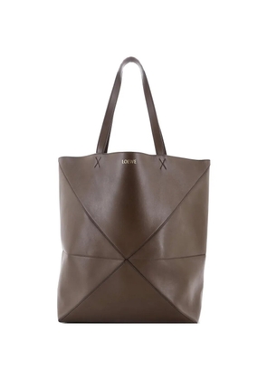 Loewe Pre-Owned Puzzle Fold Leather XL tote bag - Brown
