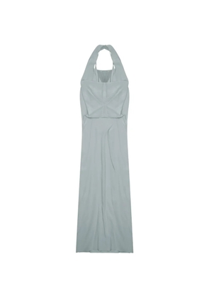 Alysi silk midi dress - Grey