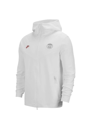 Nike Paris Sait-Germain Tech Fleece zip hoodie - White