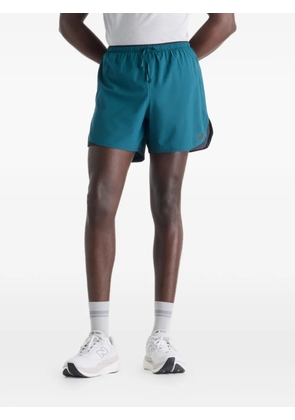 New Balance side-split track shorts - Green