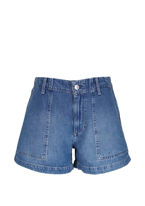 AG Jeans patch-pocket shorts - Blue