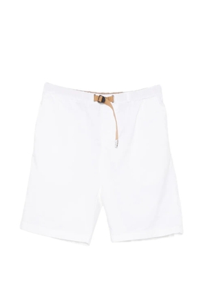 White Sand Kevin NF belted elasticated-waist shorts