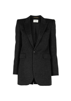 Saint Laurent single-breasted blazer - Grey