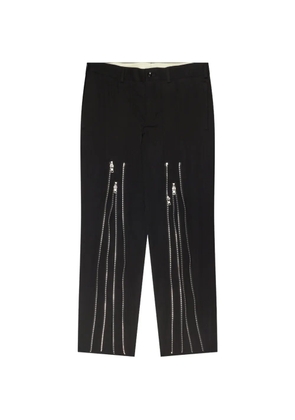 Comme des Garçons Homme zip-detail trousers - Black