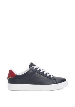 Tommy Hilfiger logo-print sneakers - Blue