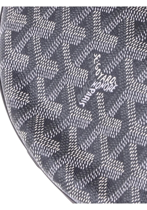 Goyard Pre-Owned Hirondelle Coated Canvas and Leather shoulder bag - Grey