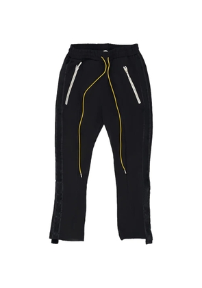 RHUDE Traxedo side-stripe track pants - Black