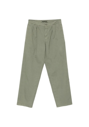 ASPESI button-fasteing trousers - Green