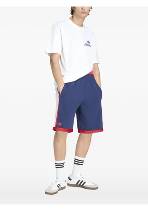 adidas Summer League GFX logo-print T-shirt - White