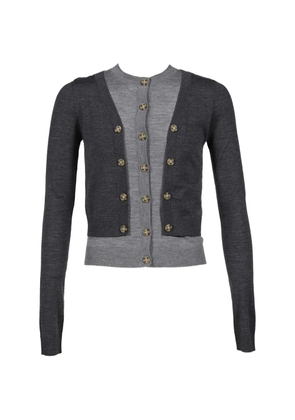 EGONlab. layered cardigan - Grey