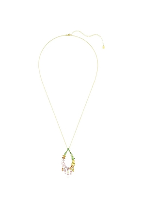 Swarovski crystal-embellished drop necklace - Gold