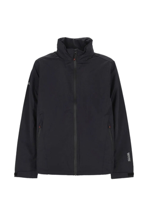 SLAM logo-print high-neck jacket - Black