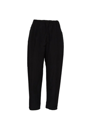Apuntob elasticated-waist trousers - Black