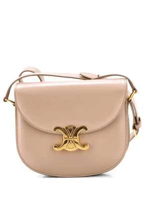 Celine Pre-Owned Triomphe Besace Clea Flap Bag Leather shoulder bag - Neutrals