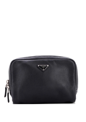 Prada Pre-Owned Zip Waist Bag Vitello Daino shoulder bag - Black