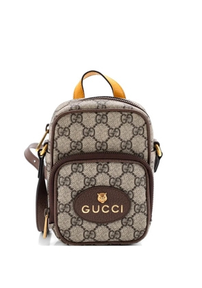 Gucci Pre-Owned Neo Vintage Top Handle GG Coated Canvas Mini crossbody bag - Brown